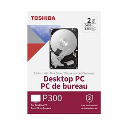 Tvrdi Disk Toshiba P300 2TB 3.5" - retail pakiranje