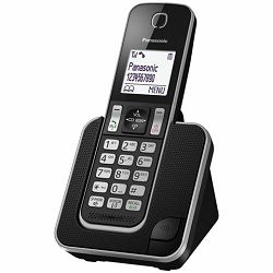 PANASONIC telefon bežični KX-TGD310FXB crni