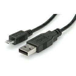 Roline USB2.0 kabel TIP A(M) na Micro B(M), 3.0m