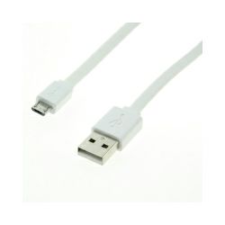 Roline USB2.0 kabel TIP A(M) na Micro B(M), bijeli, 1.0m