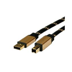 Roline GOLD USB2.0 kabel TIP A/B M/M, 1.8m