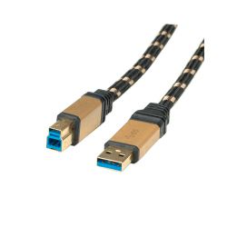 Roline GOLD USB3.0 kabel TIP A/B M/M, 1.8m