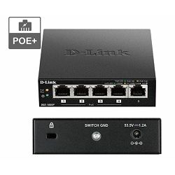 D-Link POE+ switch neupravljivi, DGS-1005P/E