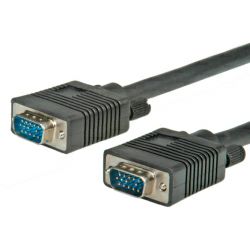 Roline HQ monitor kabel, HD15 M/M, 15m 