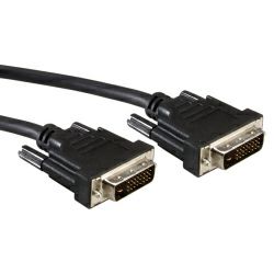 Roline DVI kabel, DVI-D (24+1) M/M, dual link, 15m