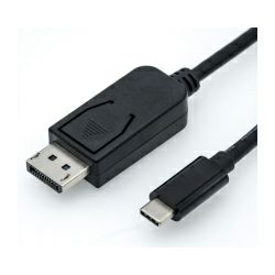 Roline USB3.1 USB-C - DisplayPort kabel, M/M, 1.0 m