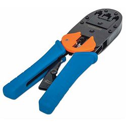 LAN Crimping tool, modular plug, RJ45/RJ11/RJ12