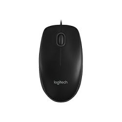 LOGI B100 optical Mouse Black USB OEM