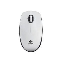 LOGI B100 Optical Mouse White USB OEM