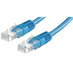 Roline UTP mrežni kabel Cat.5e, 1.0m, plavi