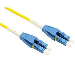 Roline optički mrežni kabel LC-LC, 9/125 singlemode, duplex, 0.5m, žuti
