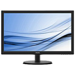 Philips 22" 223V5LSB/00 (21.5") 16:9 Full HD (1920×1080) LED, 5ms, VGA/DVI-D, crni