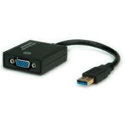 Roline VALUE display konverter USB3.0 na VGA 