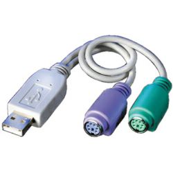 Roline VALUE adapter USB(A/M) na 2×PS/2(F)