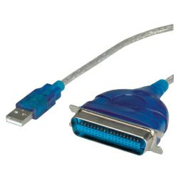 Roline VALUE USB na IEEE1284 konverter, Centronics 36M, 1.8m