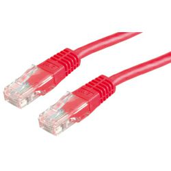 Roline VALUE UTP mrežni kabel Cat.6, 0.5m, crveni