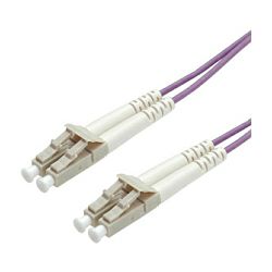 Roline VALUE optički mrežni kabel, 50/125µm, LC/LC, OM4, ljubičasti, 2.0m