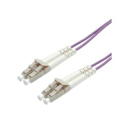 Roline VALUE optički mrežni kabel LC-LC 50/125µm OM4, 3.0m, ljubičasti