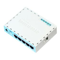 Mikrotik RB750Gr3, hEX, Dual Core 880MHz MHz CPU, 256MB RAM, 5×Gigabit LAN, USB, RouterOS L4, plastično kućište, PSU