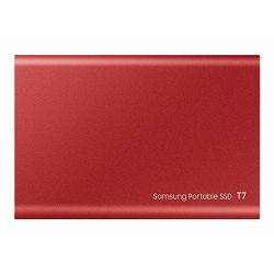 SAMSUNG Portable SSD T7 500GB red