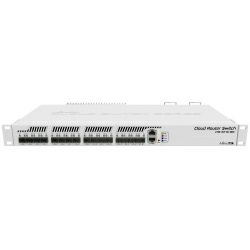 Mikrotik Cloud Router Switch CRS112-8P-4S-IN, QCA8511 400Mhz CPU, 128MB RAM, 8×G-LAN PoE-out, 4×SFP, RouterOS L5, desktop kućište, PSU