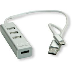 Roline USB2.0 TIP-A+C Hub 4-portni