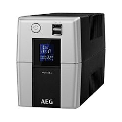 AEG UPS Protect A 700VA/420W, Line-Interactive, AVR, LCD Display, Data line/network protection, USB/RS232