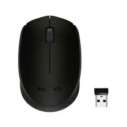 Logitech B170 bežični optički miš, USB, crni (910-004798)