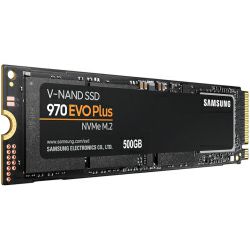 Samsung 970 EVO Plus 500GB NVMe PCIe M.2 2280 SSD, R/W: 3500/3300 MB/s (MZ-V7S500BW)