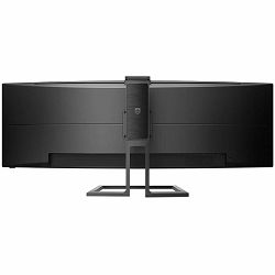 Philips Brilliance Curved SuperWide LCD Display 32:9 499P9H/00 - Computer Screens (124 cm (48.8 Inch) 5120 x 1440 Pixels LCD 5 ms Black 450 cd/m² 3000:1, Anschlüsse: 1x DP 1.4, 2x HDMI 2.0, 1x USB-C 3