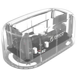 Orico Docking stanica 3.5" SATA HDD, USB3.1 Gen2/Type-C, prozirna (ORICO 6139C3-CR)