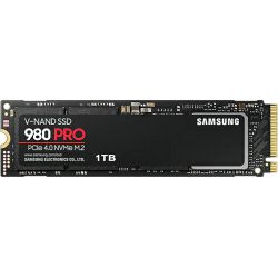 Samsung 980 Pro 1TB NVMe PCIe M.2 SSD, R/W: 7000/5000 MBp/s (MZ-V8P1T0BW)