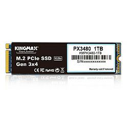 Kingmax 1TB M.2 SSD PX3480 2280 PCIe Gen 3x4 R/W: 3400/3000MB/s