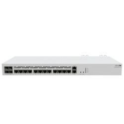 Mikrotik Cloud Core Router 2116-12G-4S+, AL73400 CPU (16-cores), Marvell 98DX3255 switch-chip, 16GB RAM, 4xSFP+ cage, 13×Gbit LAN, M.2 PCIe slot, RouterOS L6, 1U rackmount, Dual PSU