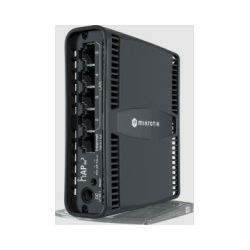 Mikrotik hAP ax2, Wi-Fi 6, C52iG-5HaxD2HaxD-TC, Quad-Core 864MHz CPU, 1GB RAM, 5×Gbit LAN (1×Gbit LAN PoE OUT), 2.4GHz/5GHz 802.11ax, Dual Chain wireless, RouterOS L4, desktop/tower kućište, PSU