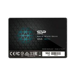 Silicon Power S55 960GB 2.5" SATA3 SSD 3D NAND, R/W: 500/450MB/s