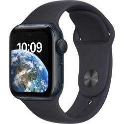 Smartwatch Apple Watch SE 40mm 2022 Midnight black Sports Band EU