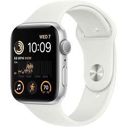 Smartwatch Apple Watch SE 44mm 2022 silver Sports Band EU