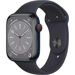 Smartwatch Apple Watch 8 Alu Case 41mm midnight black / black  sportsband  EU