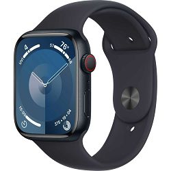 Smartwatch Apple Watch 9 Alu Case 45mm midnight sports band M/L EU