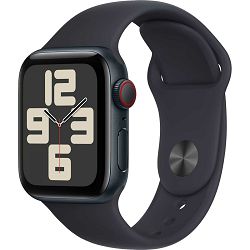 Smartwatch Apple Watch SE 40mm 2022 Midnight Alu Case black Sports Band S/M EU