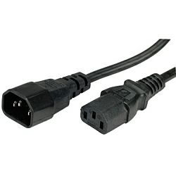 Roline naponski kabel PC-Monitor, crni, 3.0m