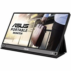 ASUS ZenScreen GO MB16AHP Portable USB Type-C Monitor - 16 (15.6 viewable), Full HD, Built-in Battery, USB Type-C, Micro-HDMI, Flicker Free, Blue Light Filter