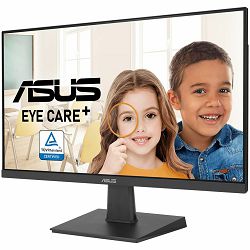 ASUS VA27EHF Eye Care Gaming Monitor - 27, IPS, Full HD, Frameless, 100Hz, Adaptive-Sync, 1ms MPRT, HDMI, Low Blue Light, Flicker Free, Wall Mountable