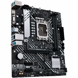 ASUS PRIME B660M-K D4 LGA1700 mATX MB - Intel B660 2xDIMM DDR4 2xM.2 4xSATA PCIe 4.0 1Gb Ethernet 1xD-SUB 1xHDMI with ASUS Lighting Control