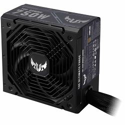 ASUS TUF Gaming 750W 80 Plus Bronze PSU, Military-grade Certification, Axial-tech fan design, Dual ball fan bearings, 0dB technology, Sleeved cables, 6-year warranty