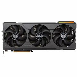 ASUS Video Card NVidia TUF Gaming GeForce RTX 4090 OC Edition 24GB GDDR6X VGA with DLSS 3, lower temps, and enhanced durability, PCIe 4.0, 2xHDMI 2.1a, 3xDisplayPort 1.4a