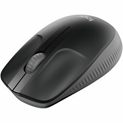 LOGITECH M190 Full-size wireless mouse - CHARCOAL - 2.4GHZ - EMEA - M190