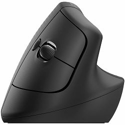 LOGITECH Lift Vertical Ergonomic Mouse - GRAPHITE / BLACK - 2.4GHZ/BT - EMEA - ON+OFFLINE,B2C