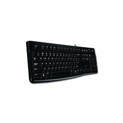 LOGITECH Corded Keyboard K120 - Business EMEA - Croatian layout - BLACK